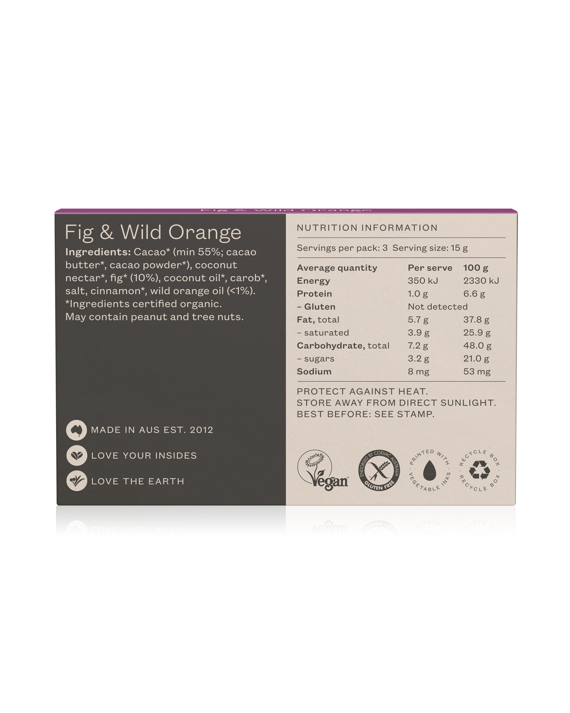 Fig & Wild Orange Chocolate - Image 3